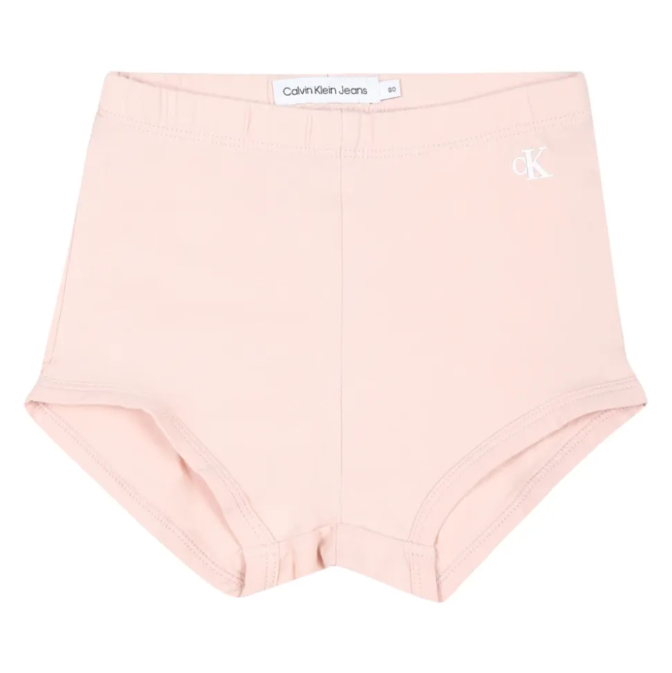 Rosa fritidskjole med culottes