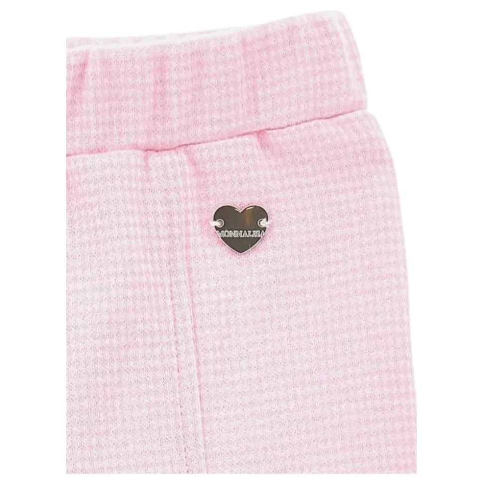 Rosa Houndstooth Slip-On Bukser