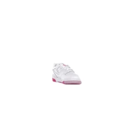 Rosa Junior Sneakers med Lær Detaljer