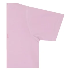 Rosa Logo Print T-skjorte