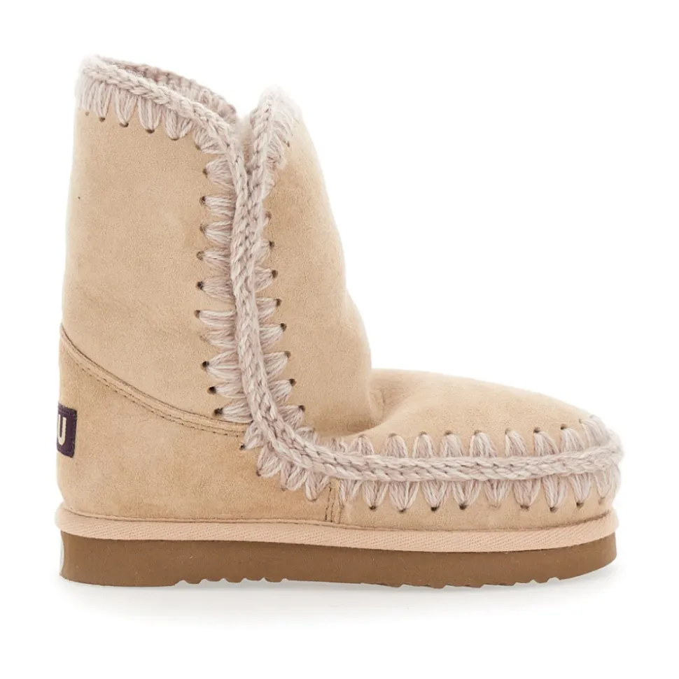 Rosa Semsket Eskimo Kid Støvler