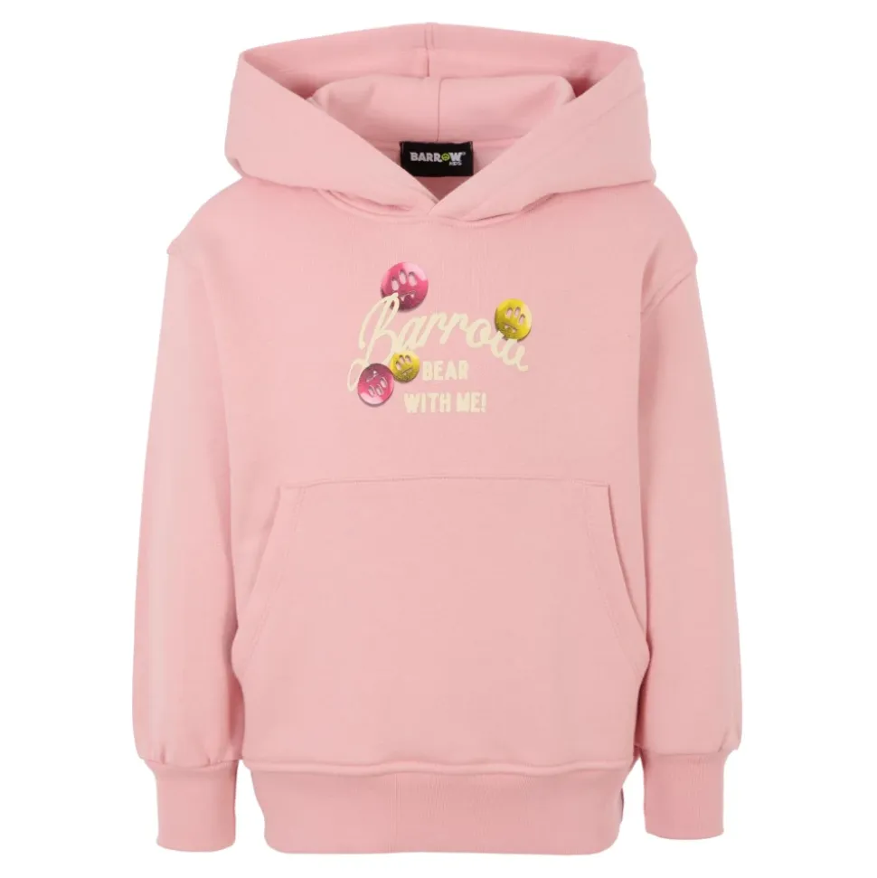 Rosa Smiley Bear Hoodie