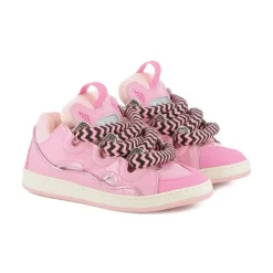 Rosa Sneakers med Snøring