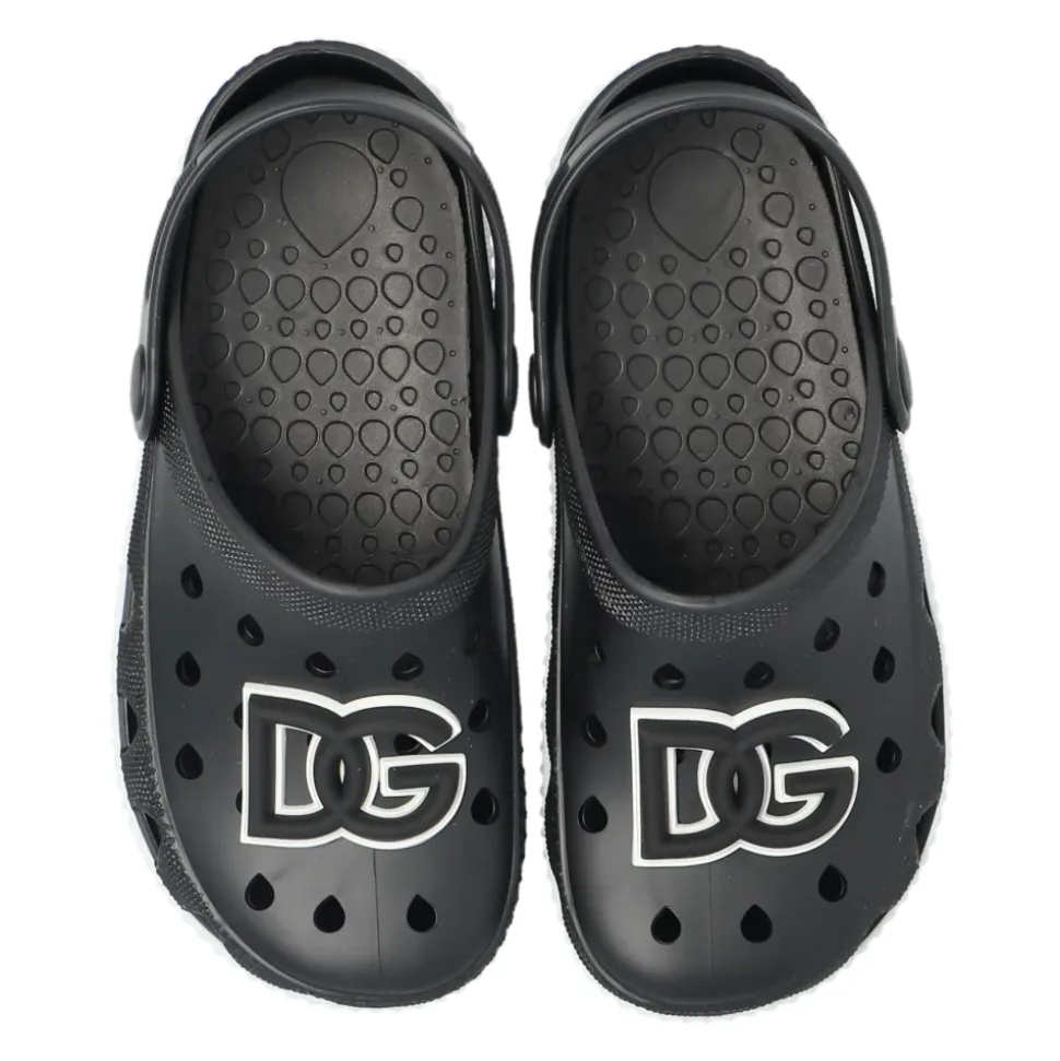 Rubber Slip-Ons med DG-logo