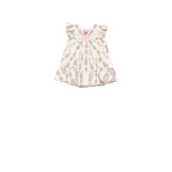 Ruffled Paisley Dress