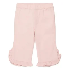 Ruffle-hem Pants