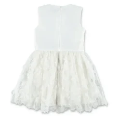 Satin Tulle Blomsterkjole