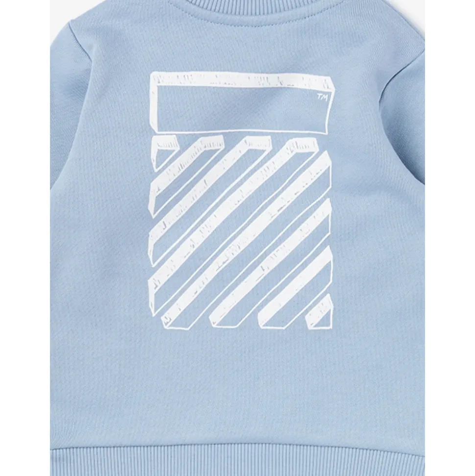 Scribble Diag Crewneck Sweatshirt