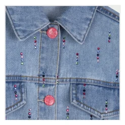 Sequin Denim Jacket