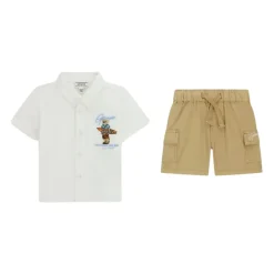 Set Poplin SS Shirt+Shorts
