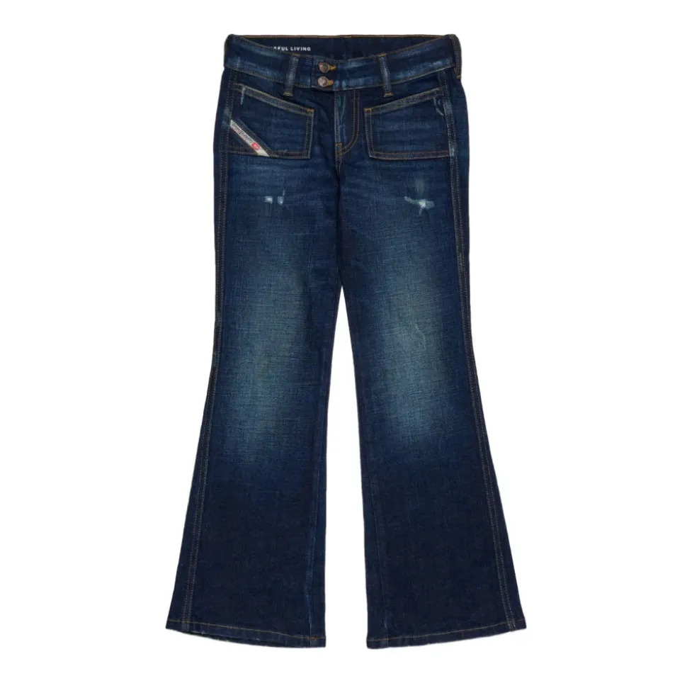 Silk & Nylon Jeans