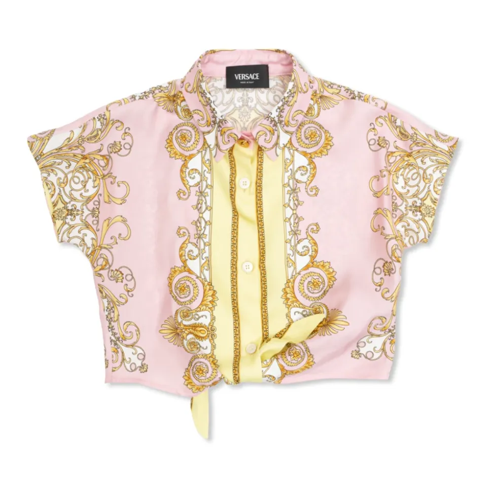 Silk Short-Sleeve Shirt