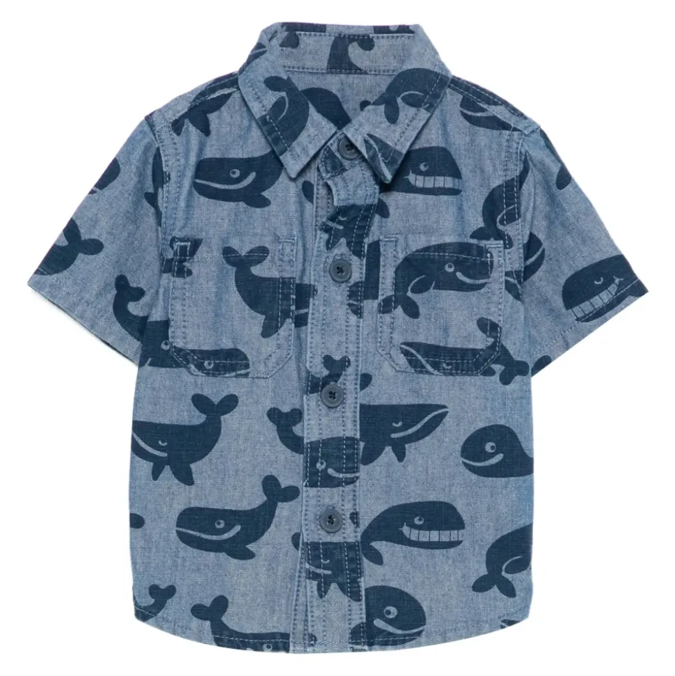 Skjorte med knapper