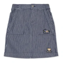 Skjørt med stripemønster