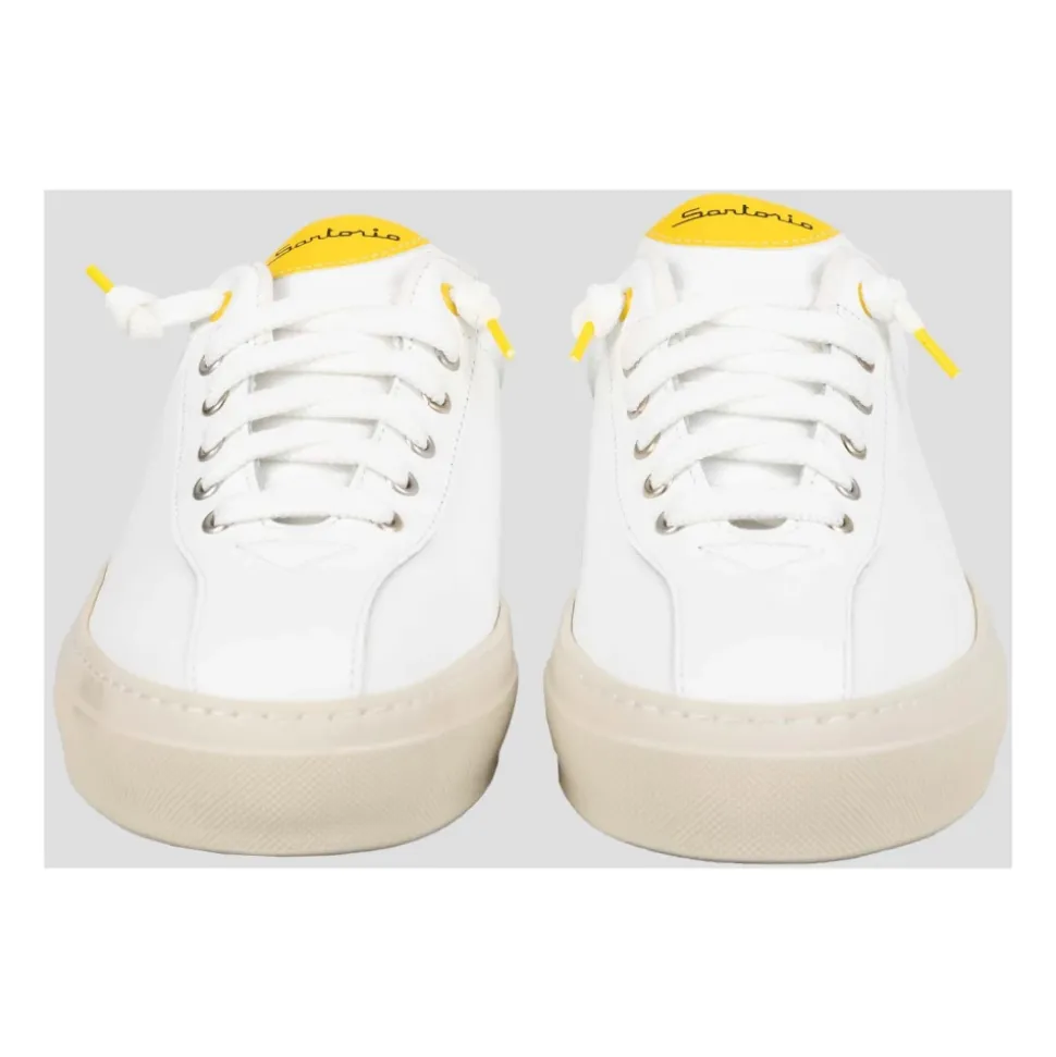 Sko Lave Sneakers i Skinn