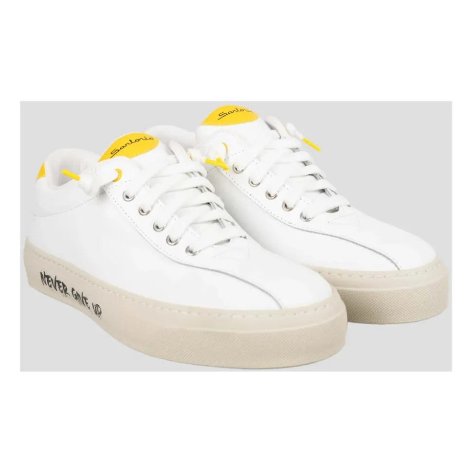 Sko Lave Sneakers i Skinn