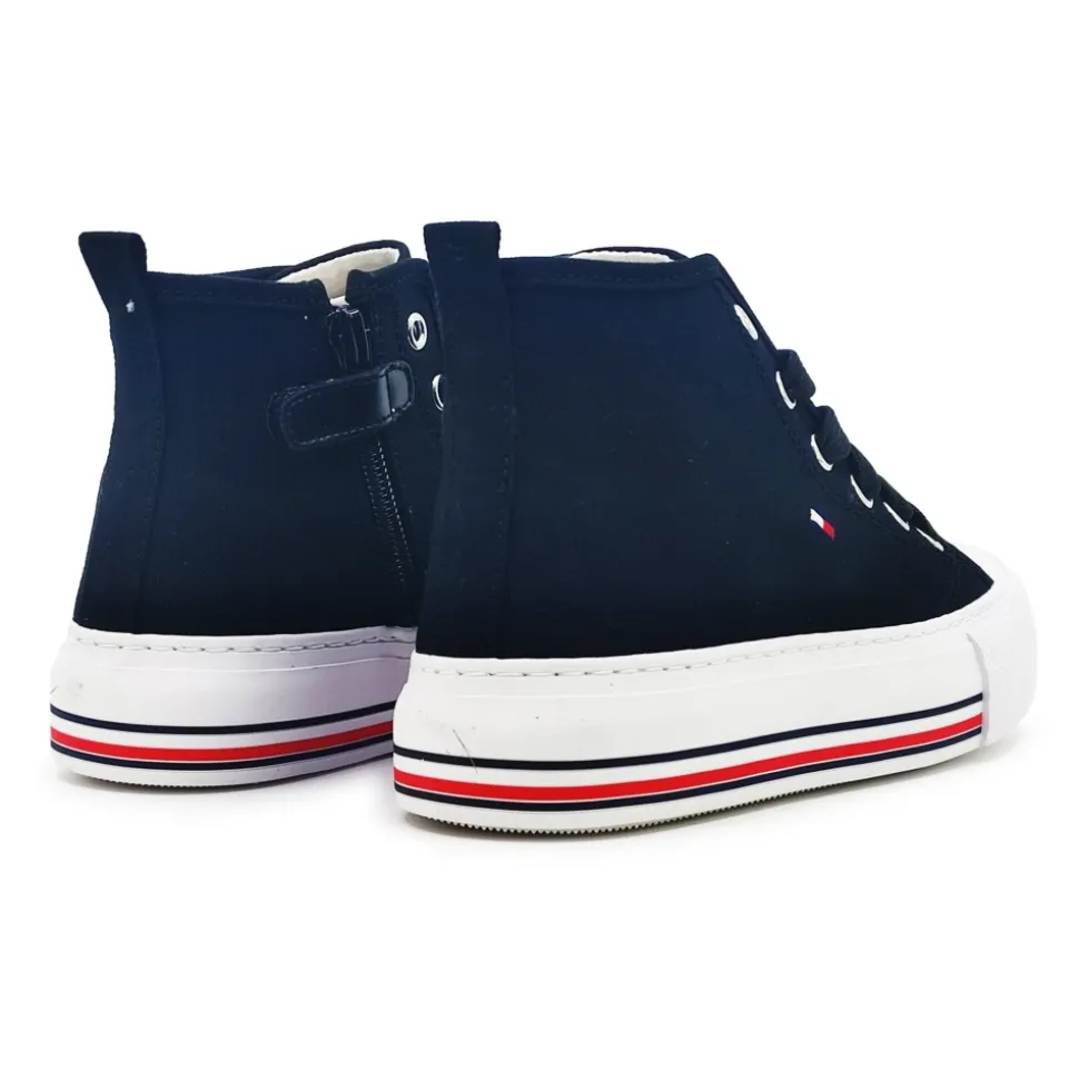 Sneaker Allacciata Alta