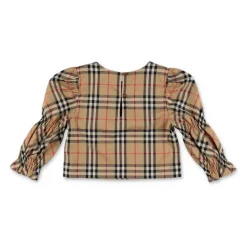 Sofistikert Poplin-bluse med ruter