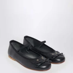 Sort Ballerina Flate Sko