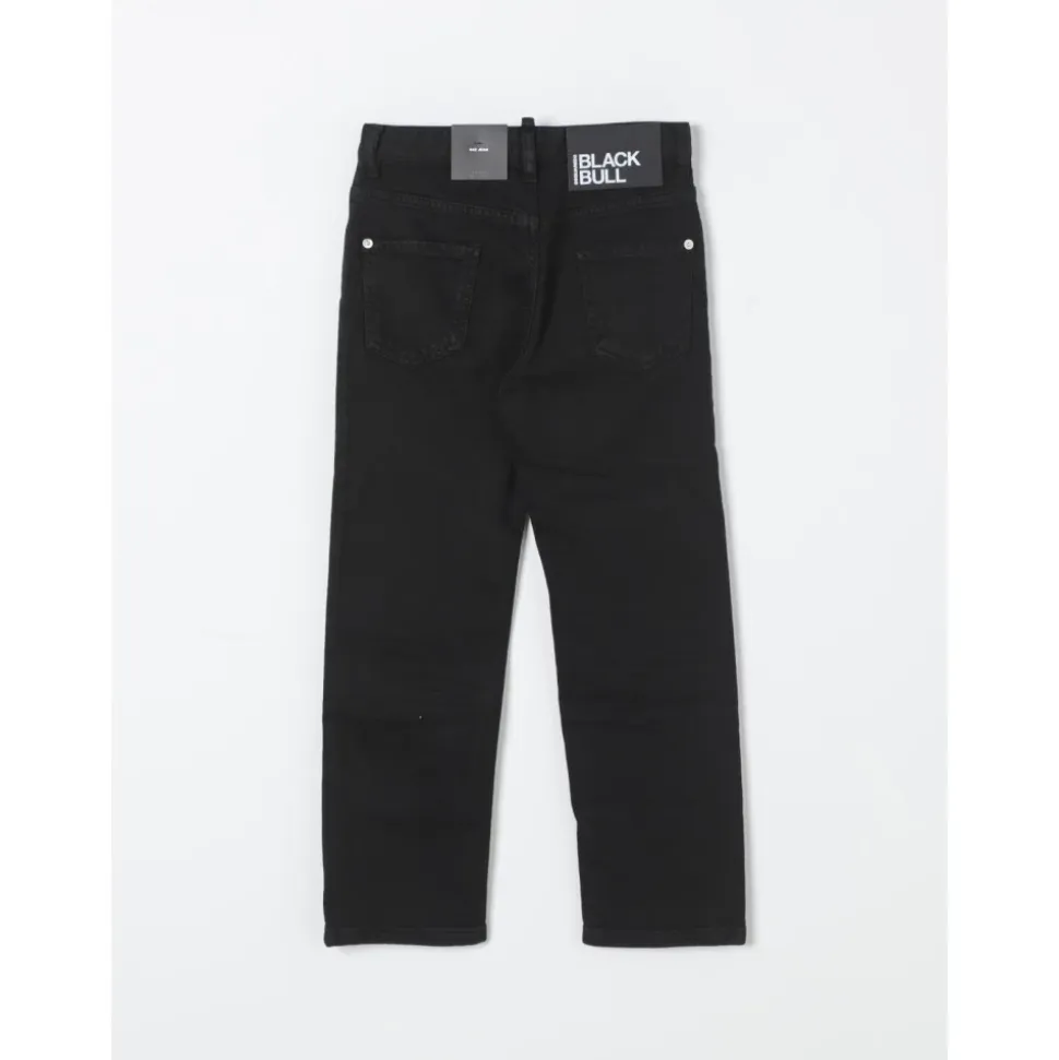 Sorte barn straight leg jeans