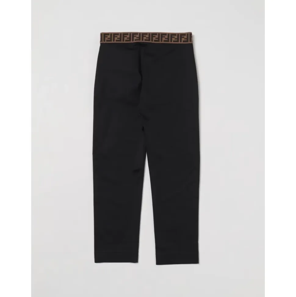 Sorte Gabardinebukser for Juniorer