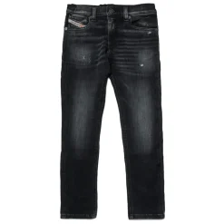 Sort skygget rett jeans - 1995