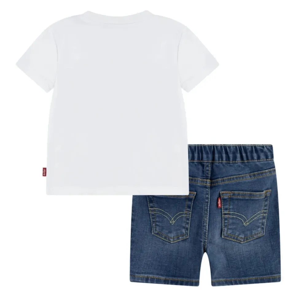 Sporty Set T-skjorte med trykk og Bermuda