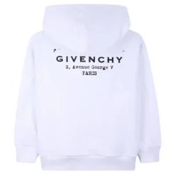 Stamp Printed Zipped Sweatshirt