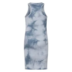 Stamp Tie Dye Rib Dress