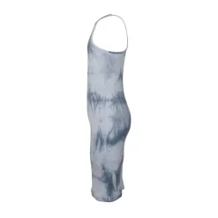 Stamp Tie Dye Rib Dress