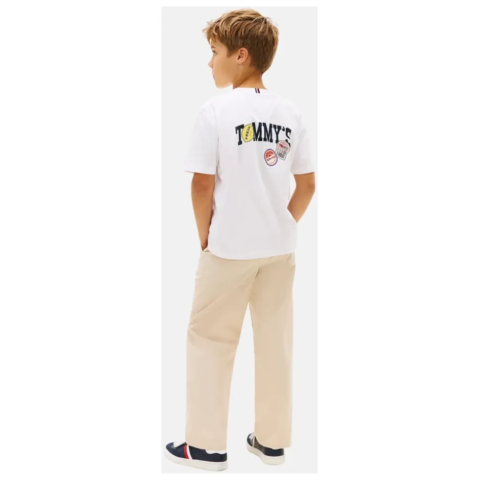 Sticker Print Graphic T-Shirt