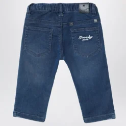 Stilige Denim Bukser med Unik Blanding