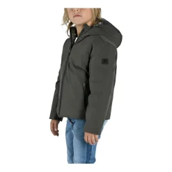 Stilig Vanntett Jakke med Hette