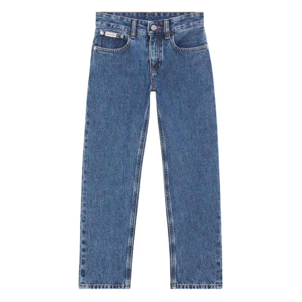 Straight Fit Denim Pant