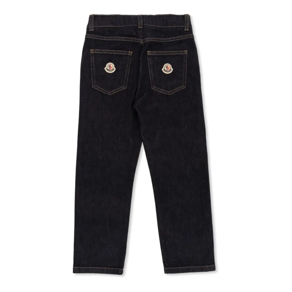 Straight-leg jeans
