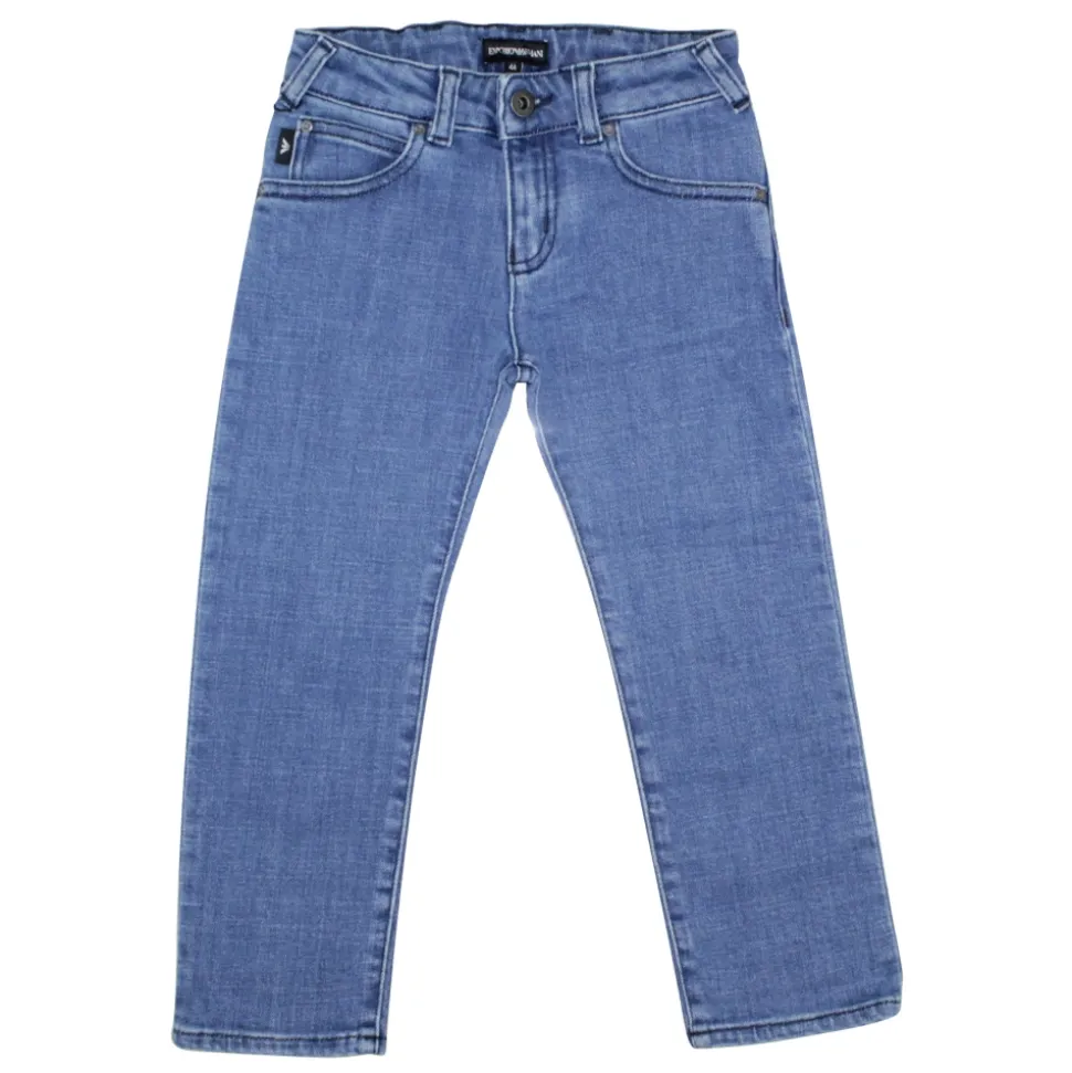 Stretch Bomullsdenim Bukser