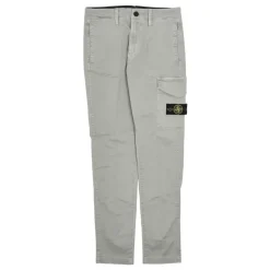 Stretch Cotton Cargo Trousers