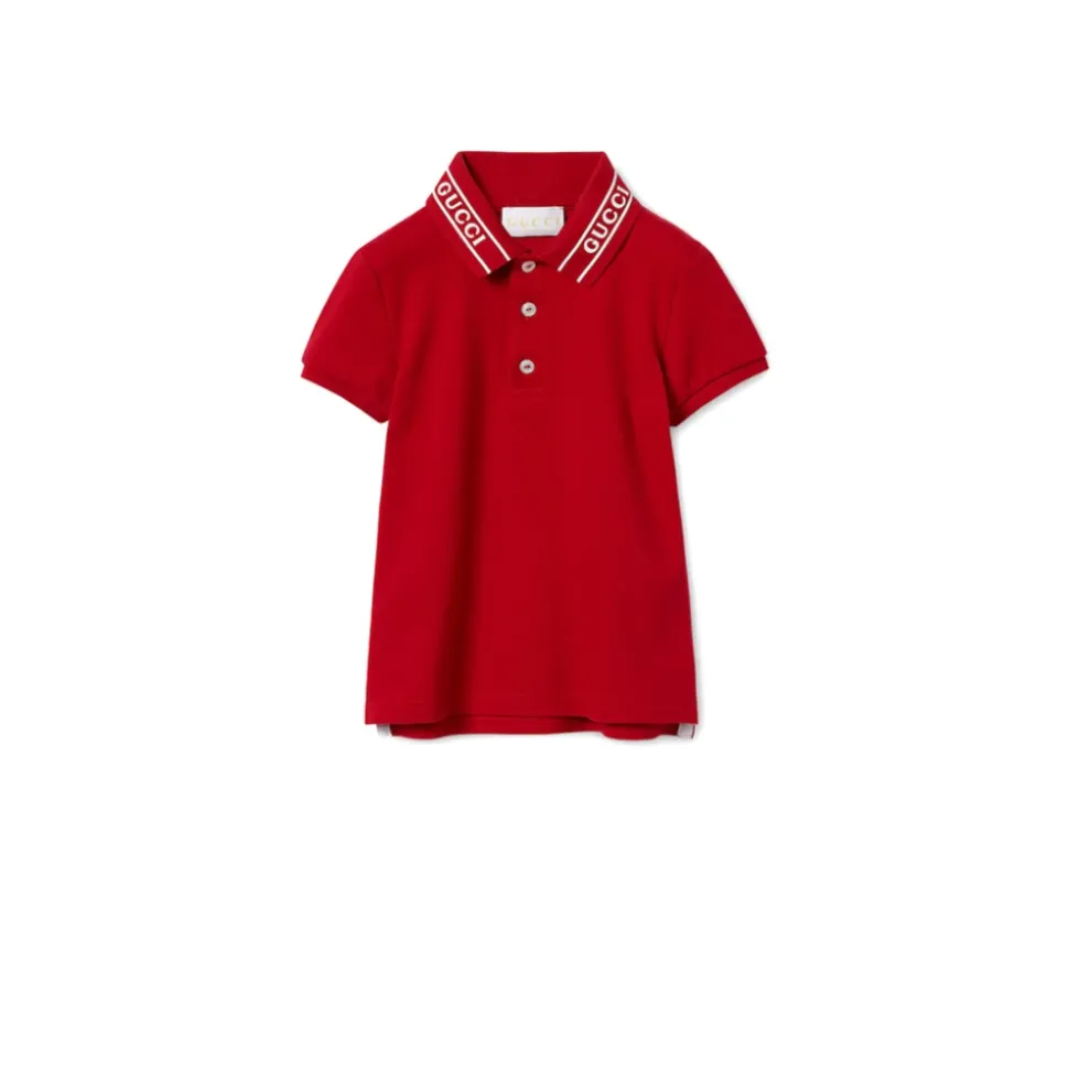 Stretch Cotton Piqué Polo