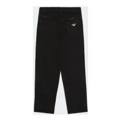 Stretch jeans med strass detaljer