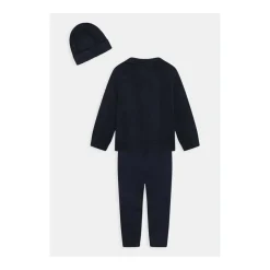 Strikket Gavesett med Logobroderi