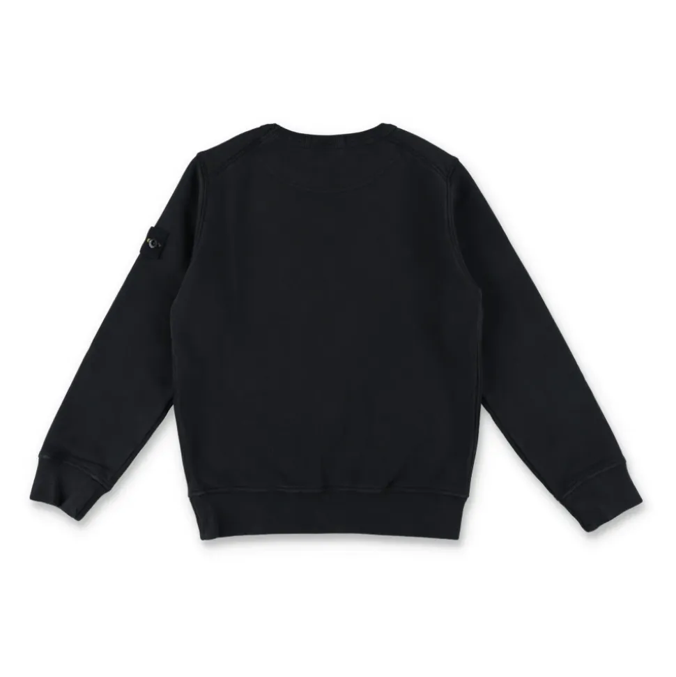 Strikket Genser med Rund Hals i Fleece