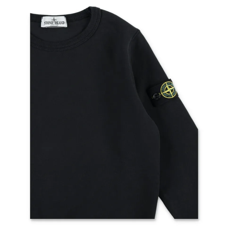 Strikket Genser med Rund Hals i Fleece