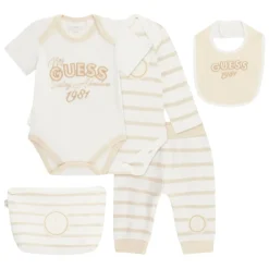 Striped Bodysuit Set