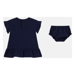 Striped Jersey Dress and Pantie Set