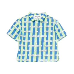 Striped Logo-Print Shirt