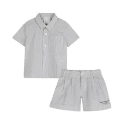 Striped Short Set