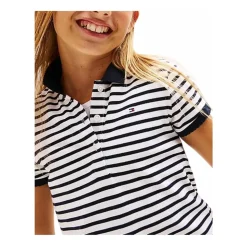 Stripete Polo Kjole
