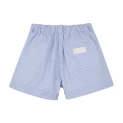 Stripet skjorte og shorts sett