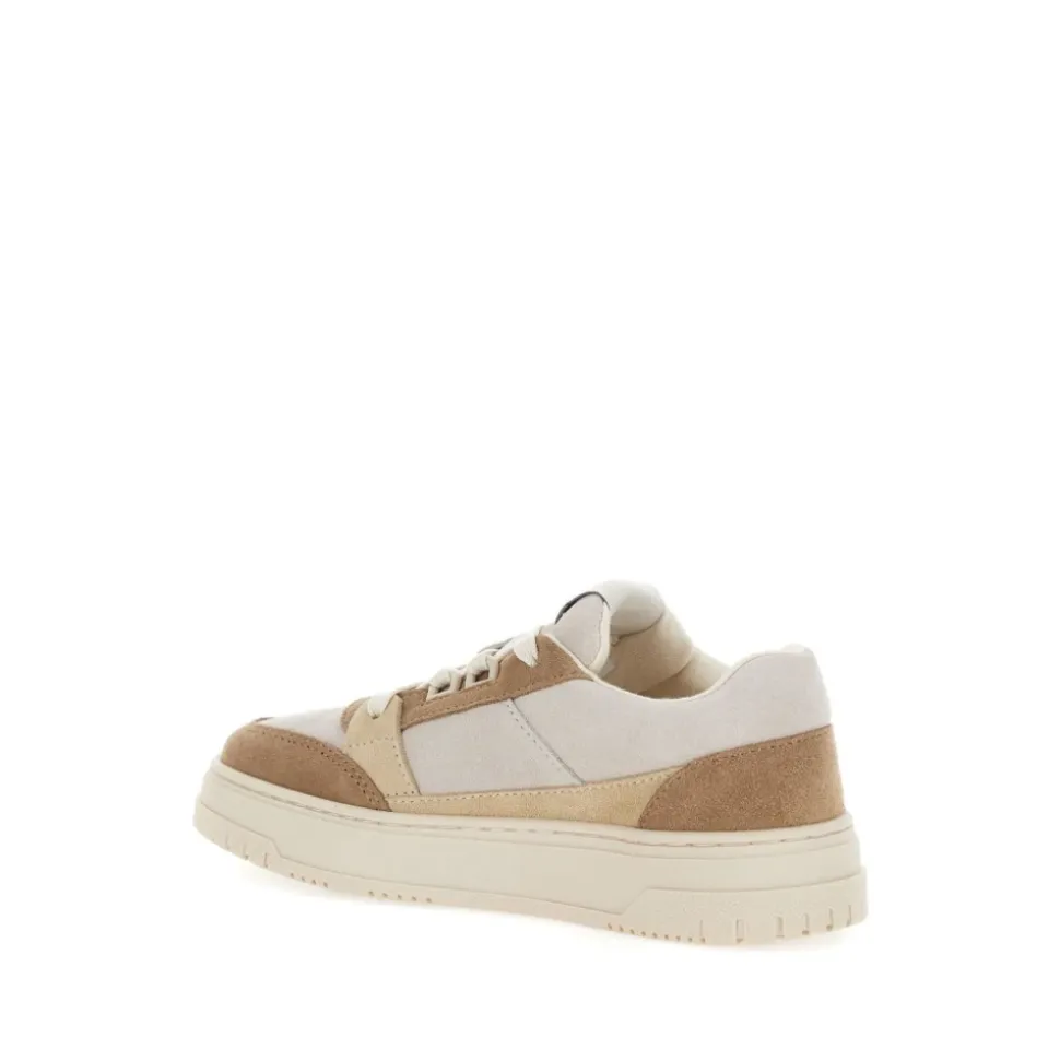 Suede sneakers