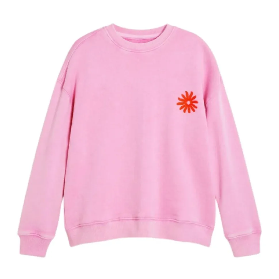 Sun Embroidered Sweatshirt